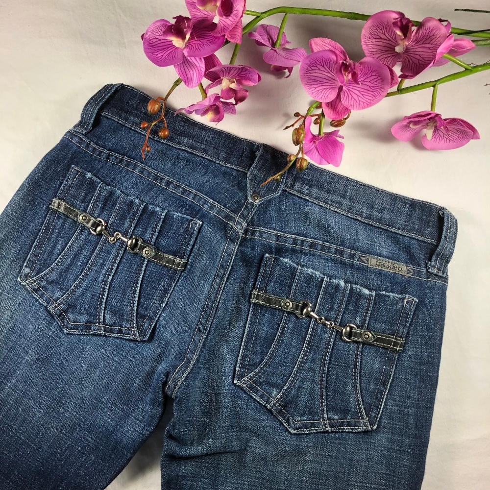 Vintage Frankie B Stretch Boot Jeans Size 26 NWOT